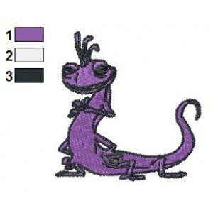 Monsters inc Randall Boggs 01 Embroidery Design